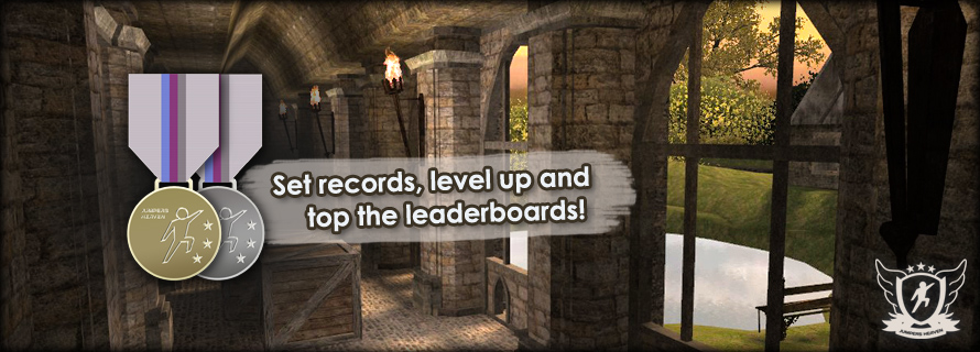 Set records, level up and top the leaderboards!